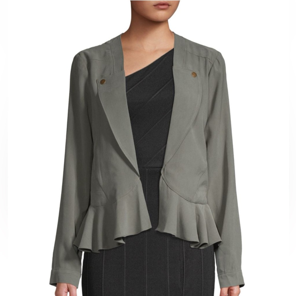 BCBGENERATION Open-Front Peplum Jacket